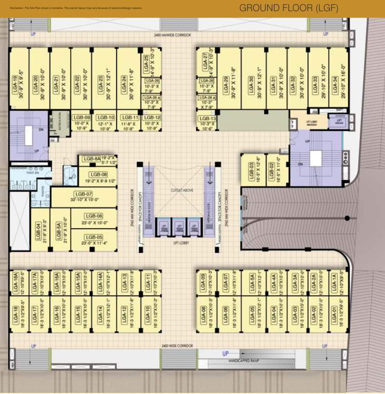  58 high street Commercial Cluster Plan For Ground Floor