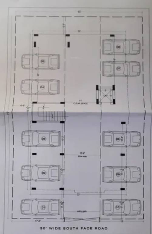  vishnu sri Vishnu Sri Ground Floor Cluster Plan