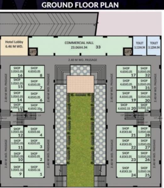  anika-classic A Cluster Plan For ground Floor