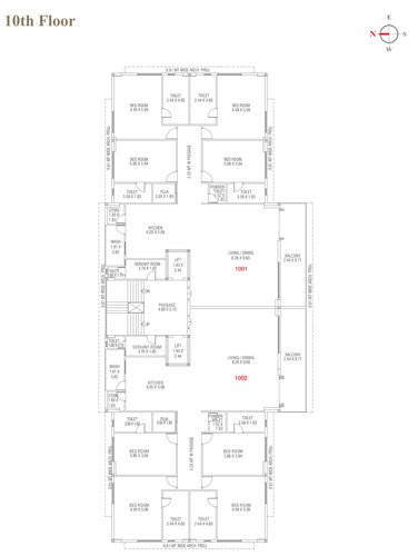 Valencia 20 Cluster Plan for 10th Floor valencia-20 Valencia 20 Cluster Plan for 10th Floor