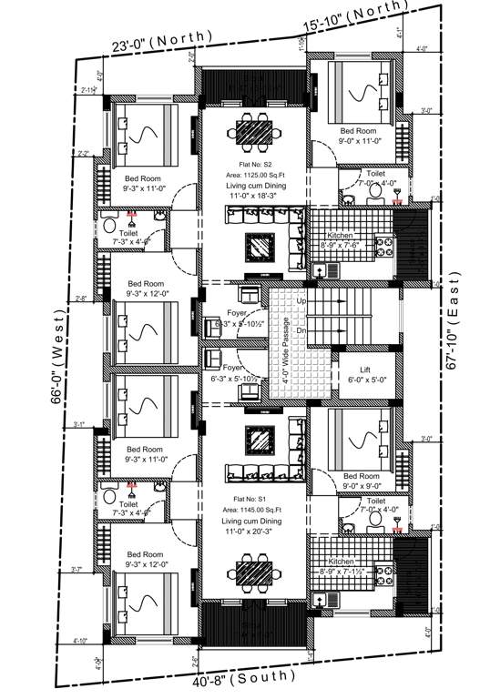  lotus garden Lotus Garden Cluster Plan For 2nd Floor