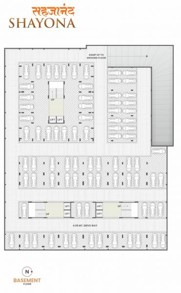  sayona A, B, C Basement Cluster Plan