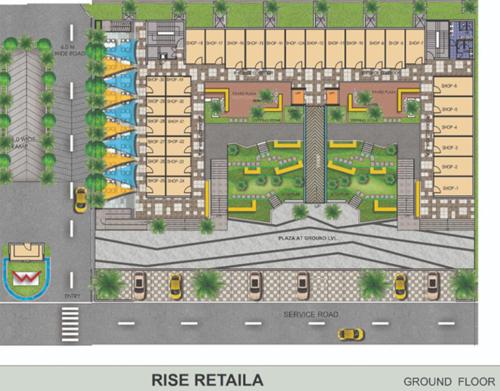  retailia Retailia 1 Cluster Plan For Ground Floor