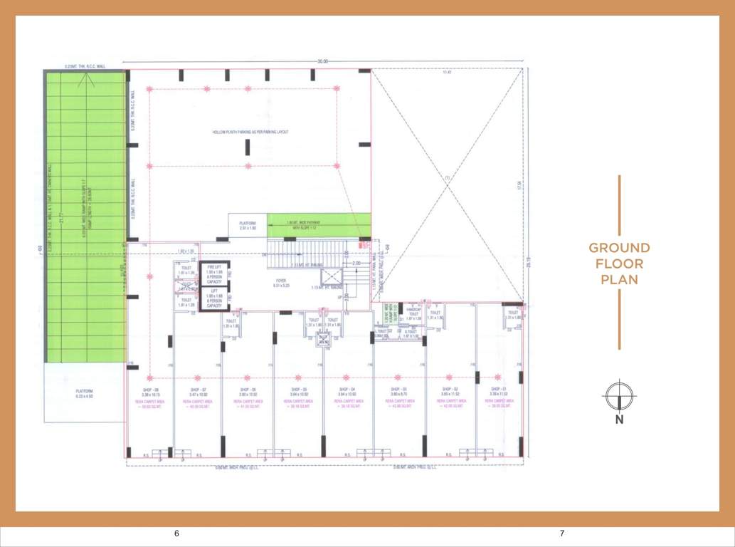  skywalk arena Skywalk Arena Cluster Plan for ground Floor
