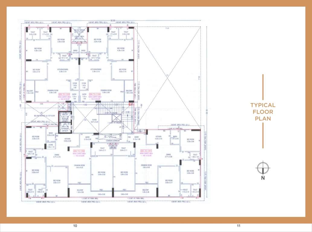  skywalk arena Skywalk Arena Cluster Plan from 2nd to 11th Floor