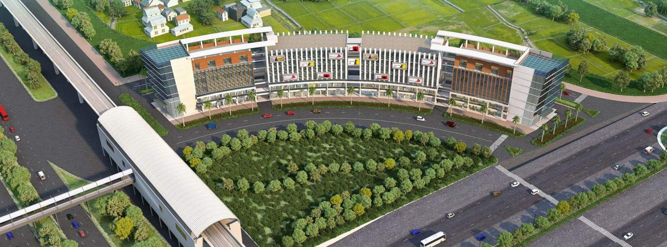  india expo plaza  Elevation