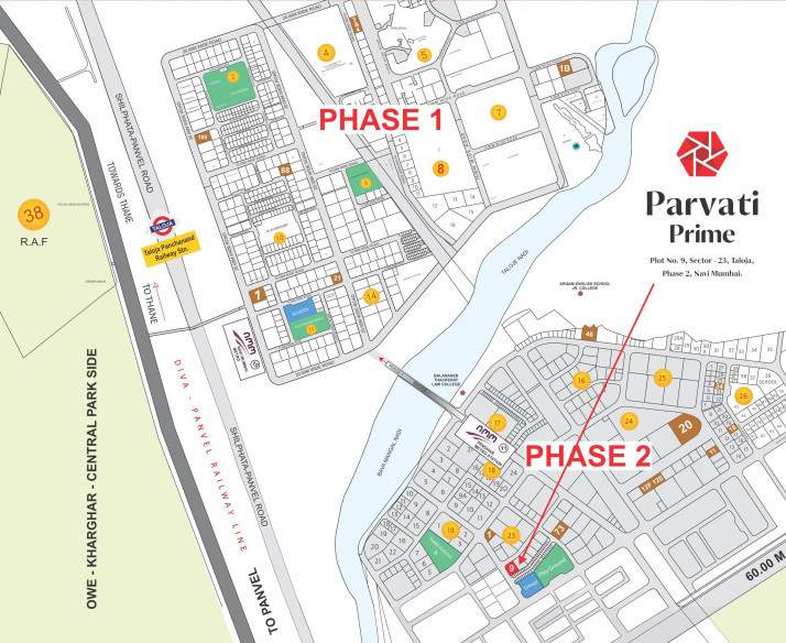  parvati prime Location Plan