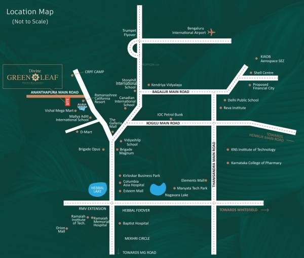 divine-green-leaf Location Plan