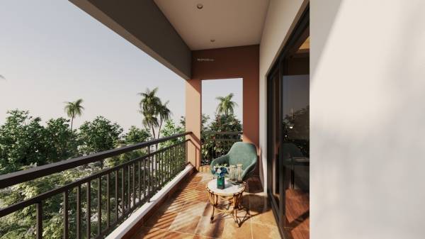  divine-green-leaf Balcony