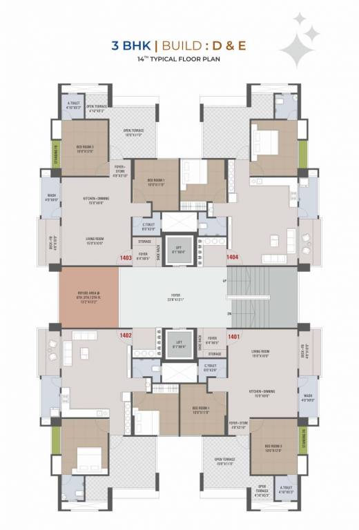  prince elegance Block D Cluster Plan