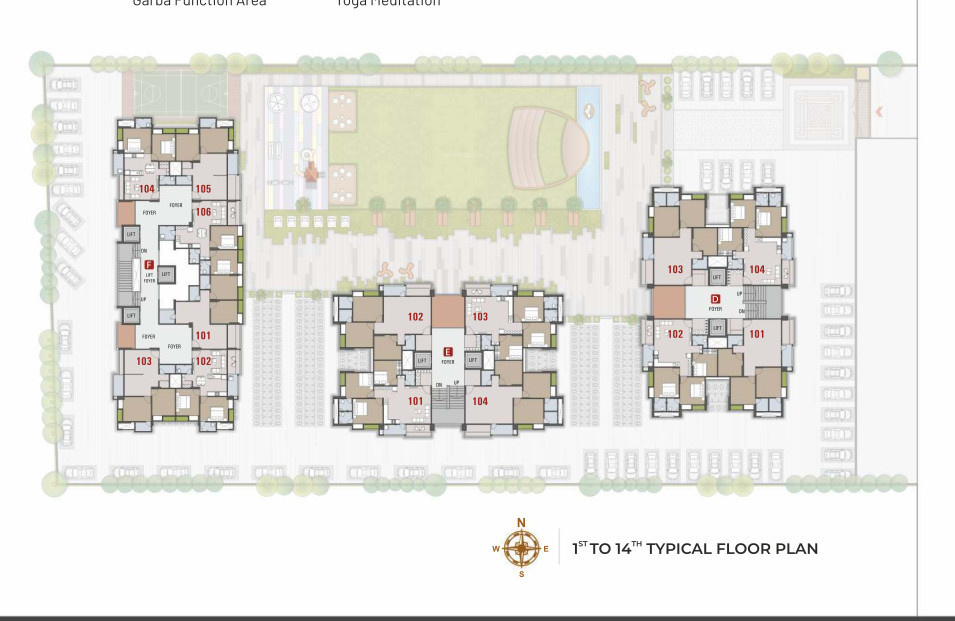  prince elegance Block D Cluster Plan