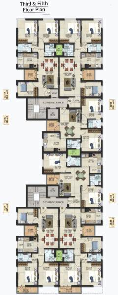  blossoms Harmony Blossoms Cluster Plan For 3rd And 5th Floor
