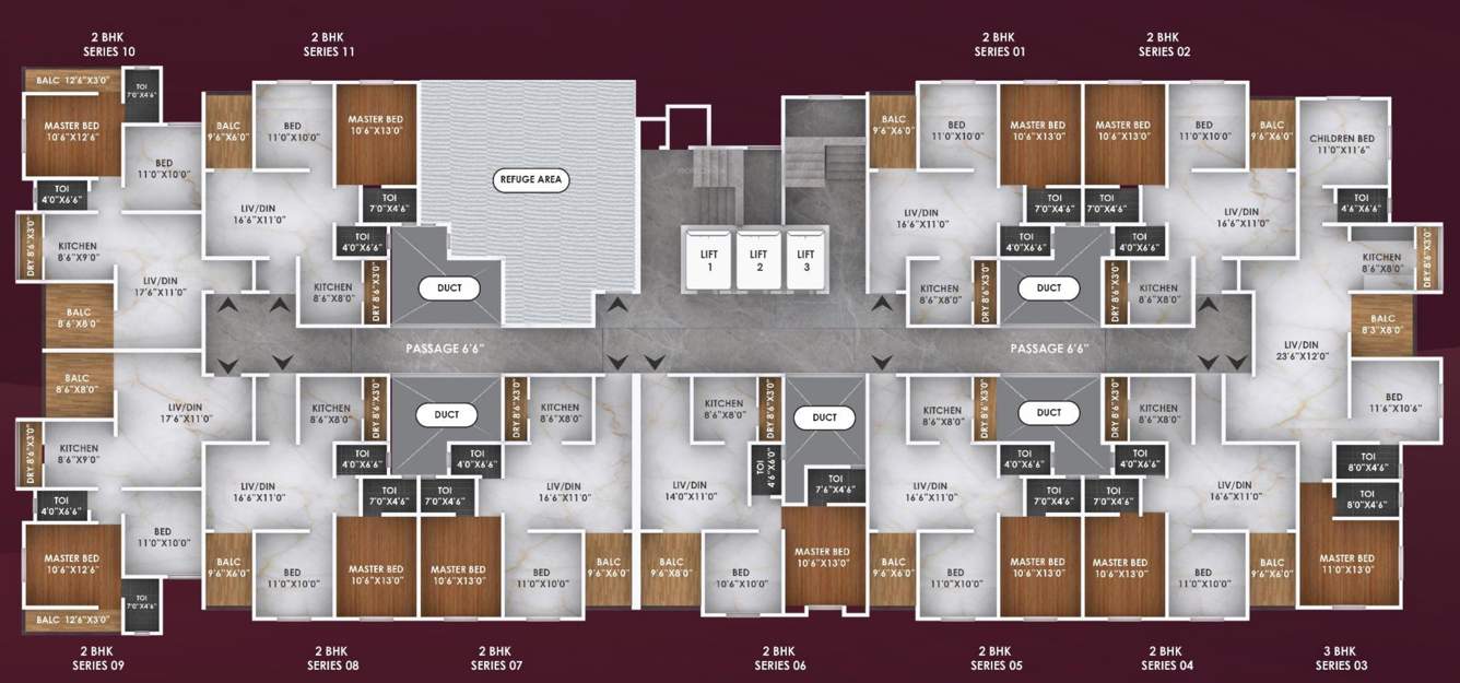  elegance Elegance 1 Cluster Plan