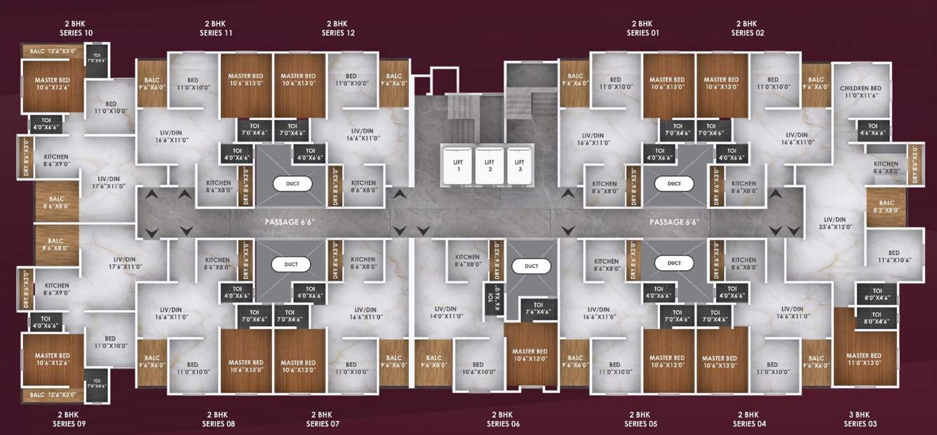  elegance Elegance 1 Cluster Plan