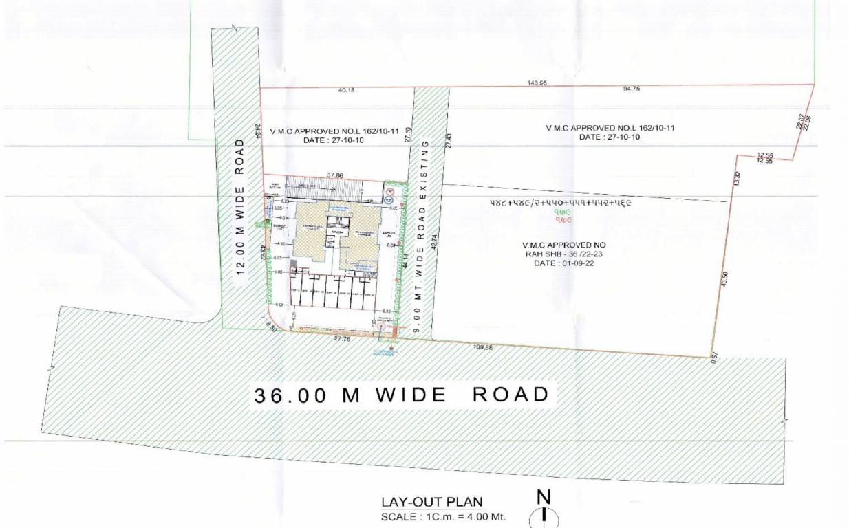  trinetra skydeck Layout Plan