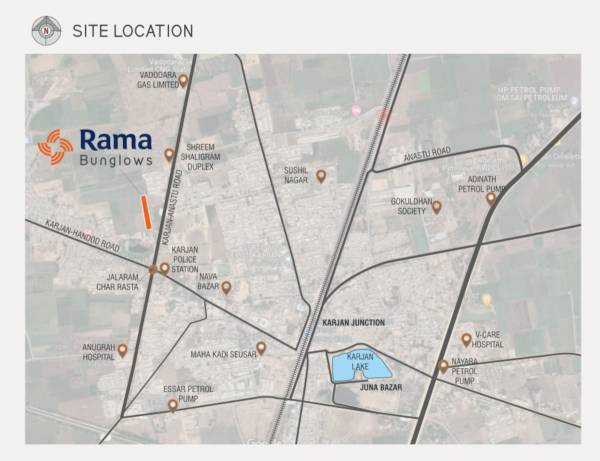  rama-bunglows Location Plan