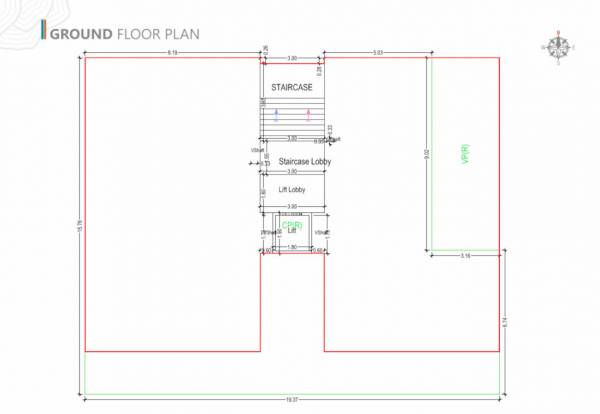  tathastu Tathastu Ground Floor Cluster Plan