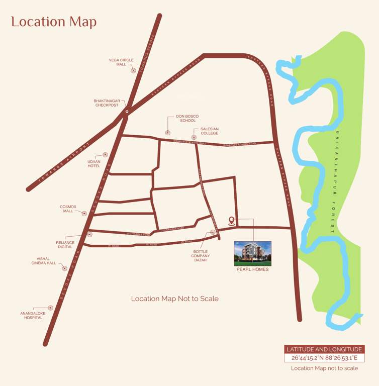  pearl homes Location Plan