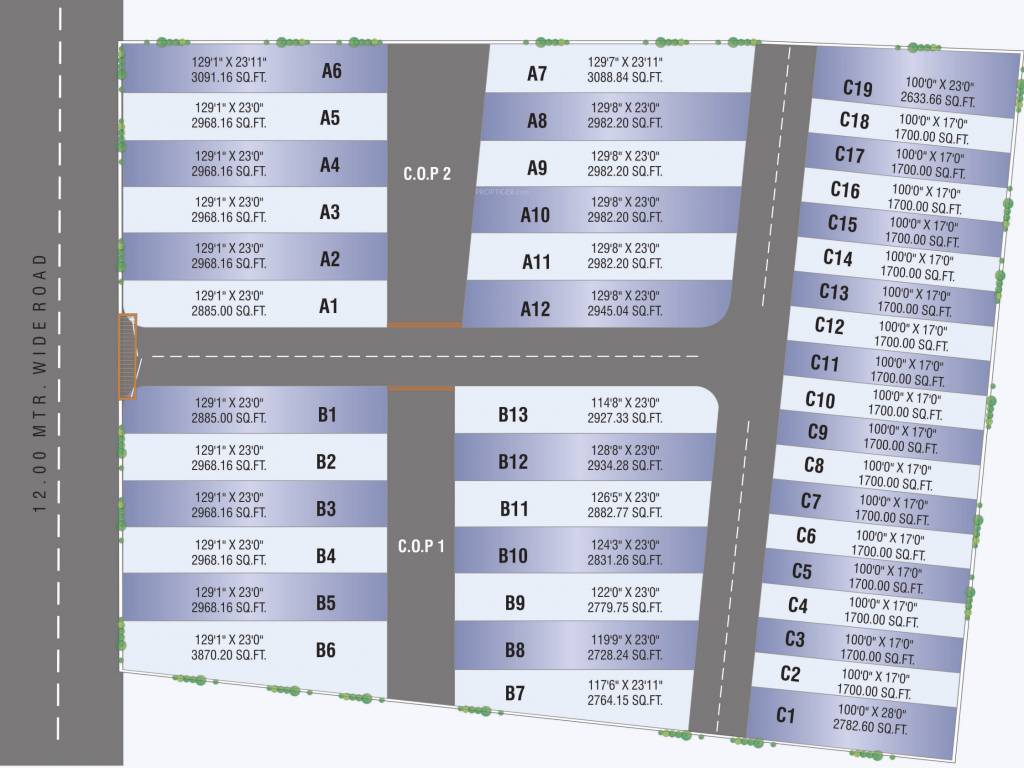  rivaa industrial park Layout Plan