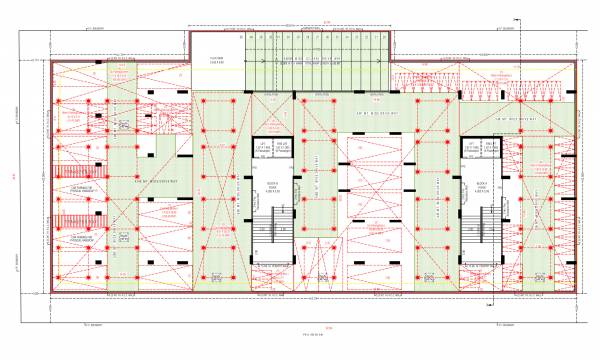  elegance Block A And B Cluster Plan for Basement Floor