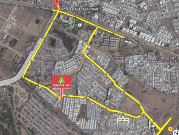 Location Plan asopalav-residency-block-c Location Plan