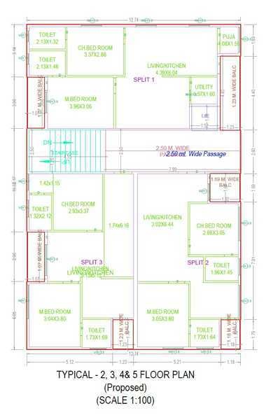  geeta-residency Geeta Residency Cluster Plan