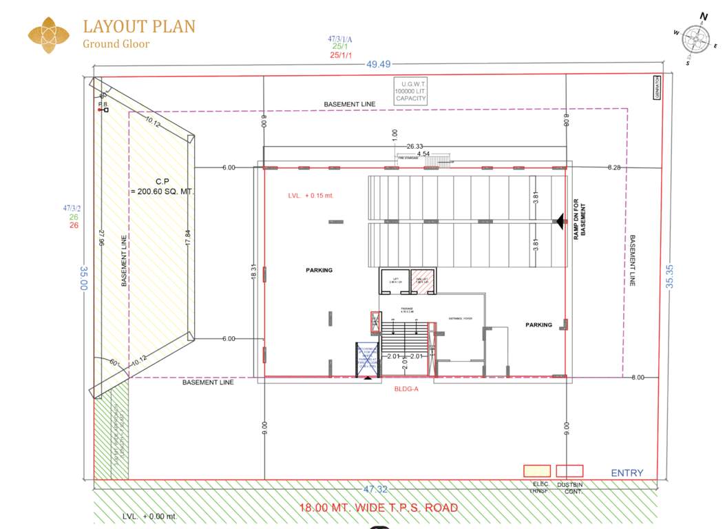 shree villa Layout Plan