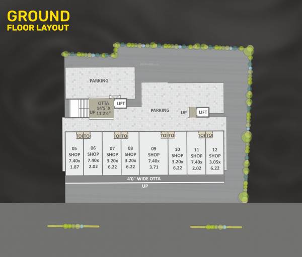 Phase 2 Cluster Plan for ground Floor pushpam-heights-2-phase-2 Phase 2 Cluster Plan for ground Floor