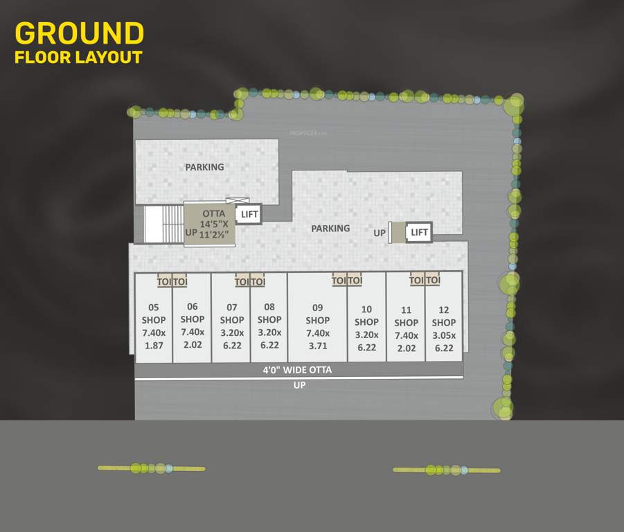  pushpam heights 2 phase 2 Phase 2 Cluster Plan for ground Floor