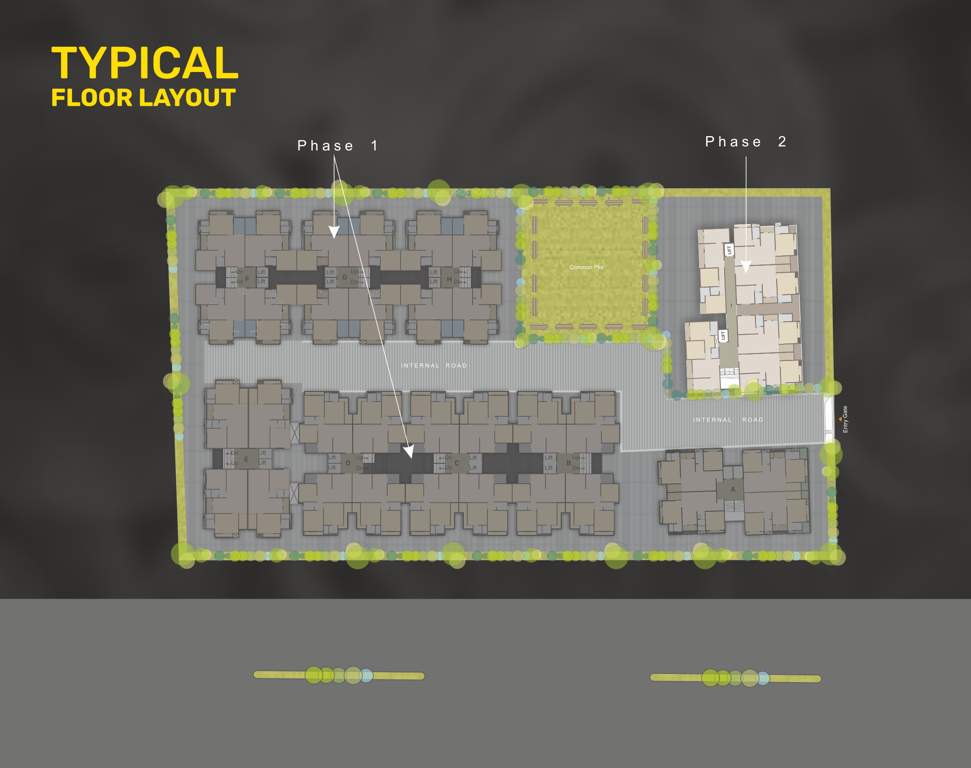  pushpam heights 2 phase 2 Phase 2 Cluster Plan for Typical Floor