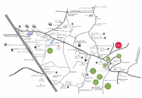  avighna Location Plan