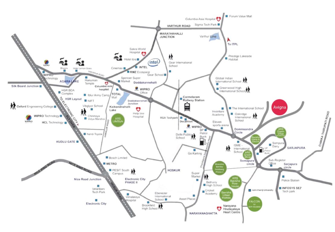  avighna Location Plan