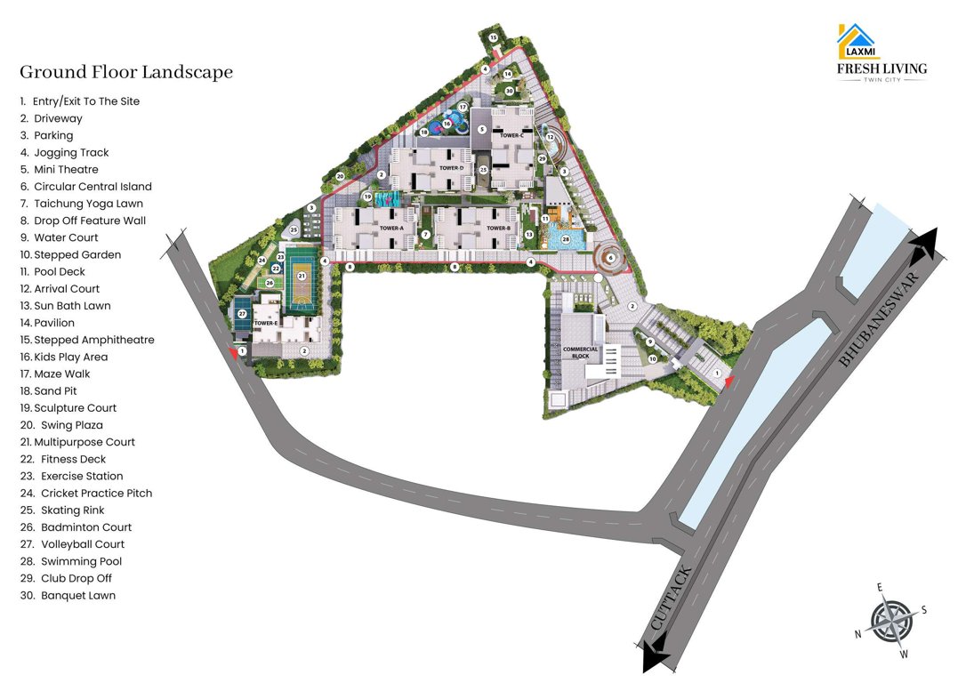  fresh living Layout Plan