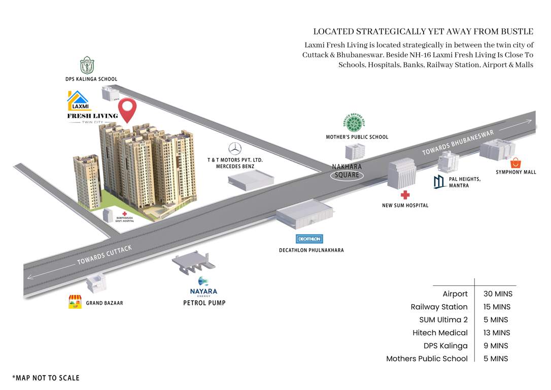  fresh living Location Plan