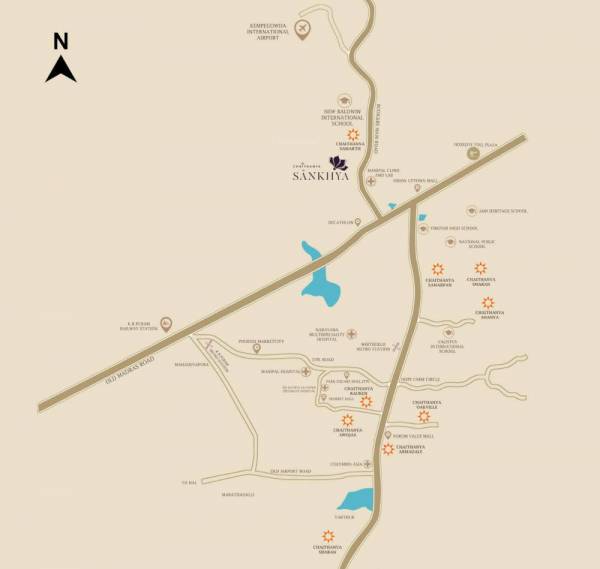  sankhya Location Plan