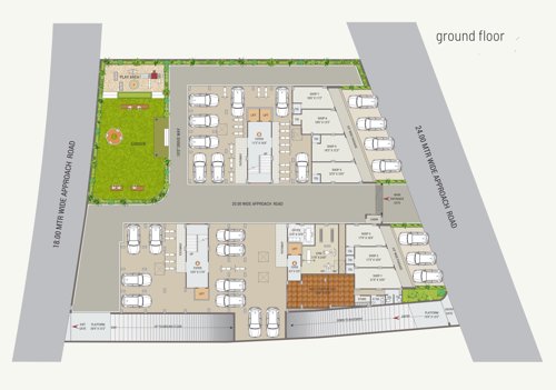  sahajanand-exotica A Cluster Plan For Ground Floor