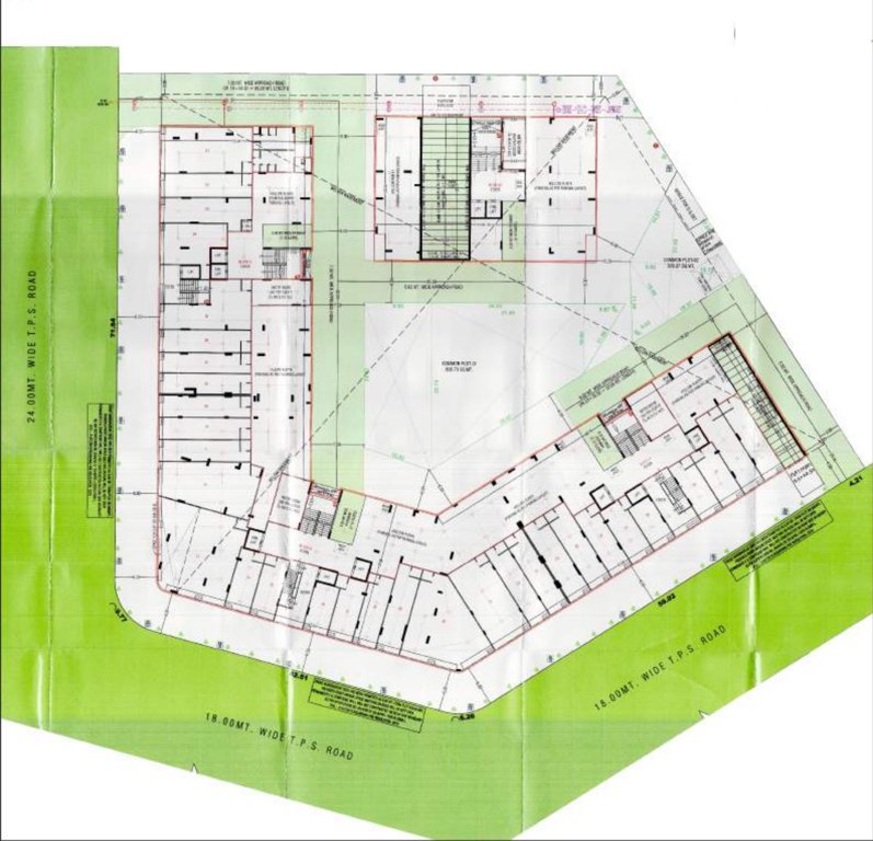  shypram lavish Block D Cluster Plan For Ground Floor