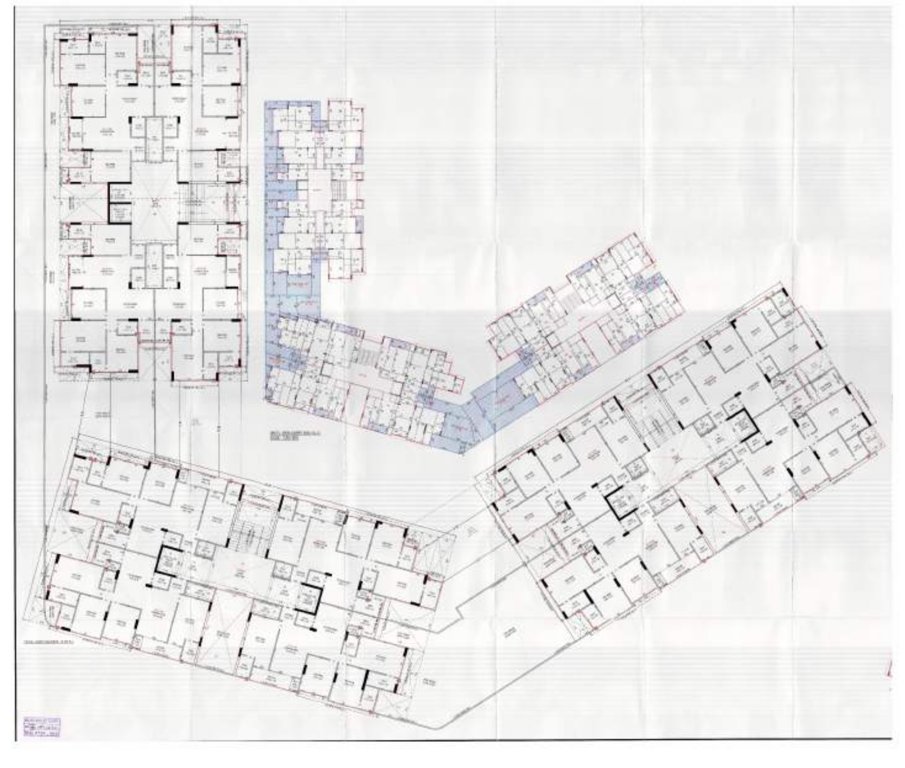  shypram lavish Block D Cluster Plan From 3rd To 9th Floor