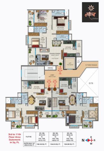  nakshatra-apartment Nakshatra Apartment Cluster Plan