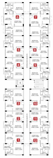 Wing A Cluster Plan aashray-beltarodi-ii Wing A Cluster Plan