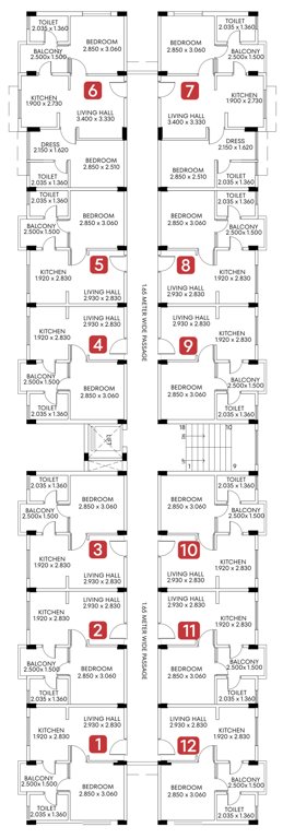 aashray beltarodi ii Wing A Cluster Plan