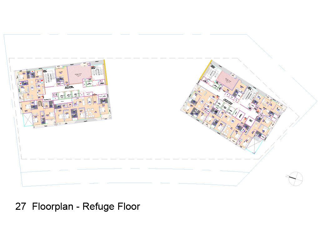  stella Block A And Block C Cluster Plan for 27th Floor