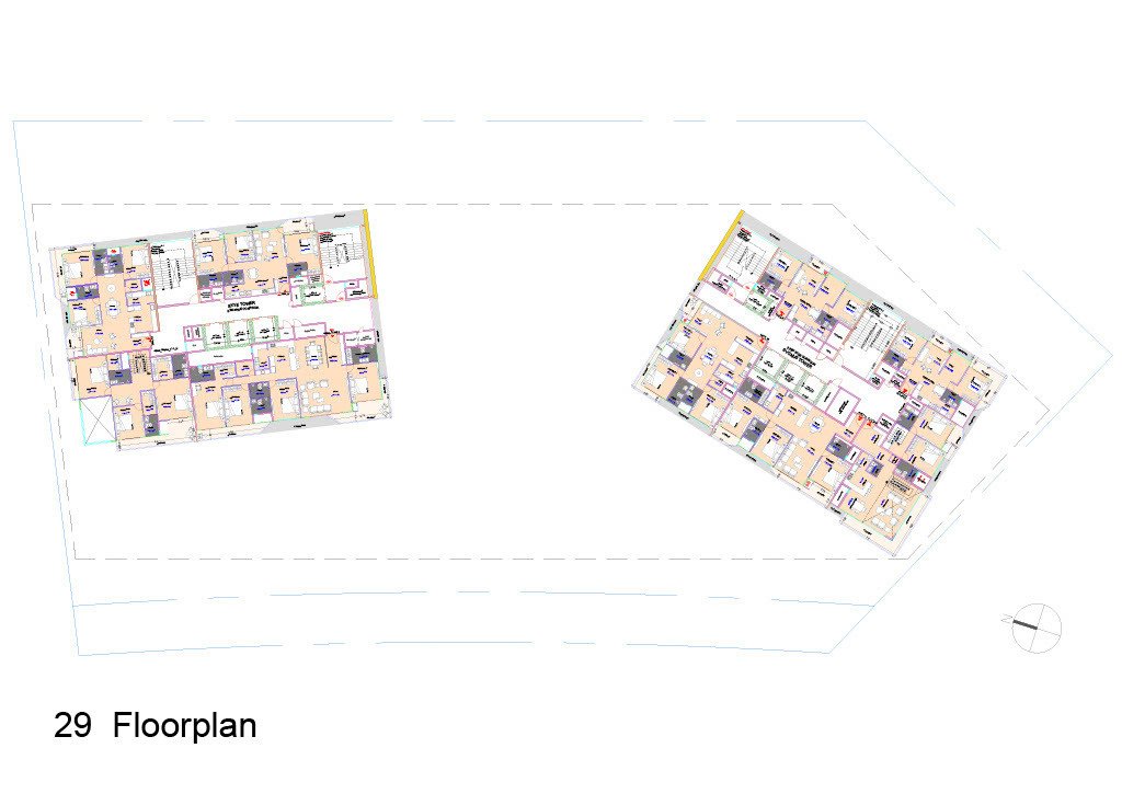  stella Block A And Block C Cluster Plan for 29th Floor