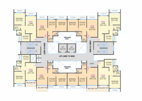  empire Aayushi Empire Cluster Plan