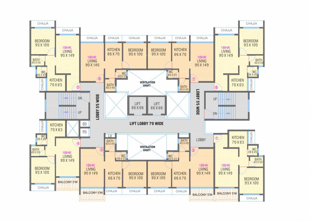  empire Aayushi Empire Cluster Plan