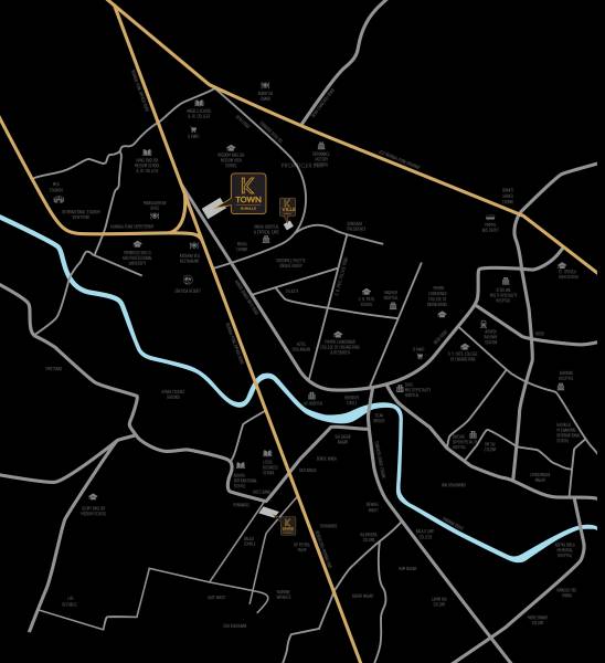  k-town-building-b1-b2-and-b3 Location Plan