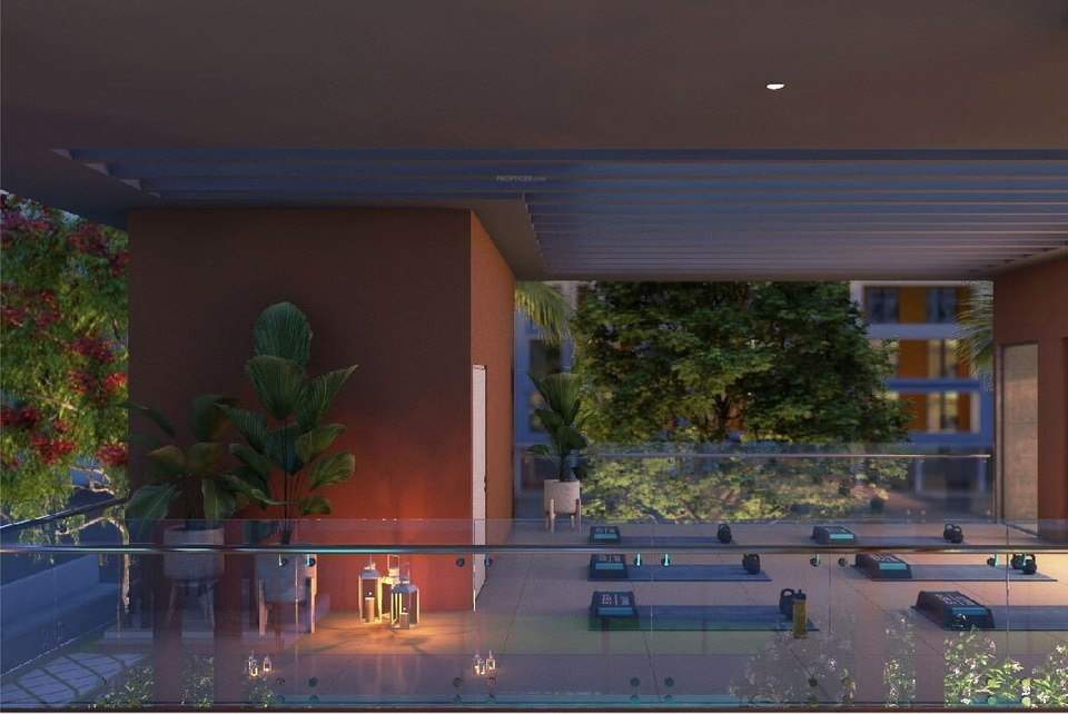  k town building b1 b2 and b3 Yoga/ Meditation Area