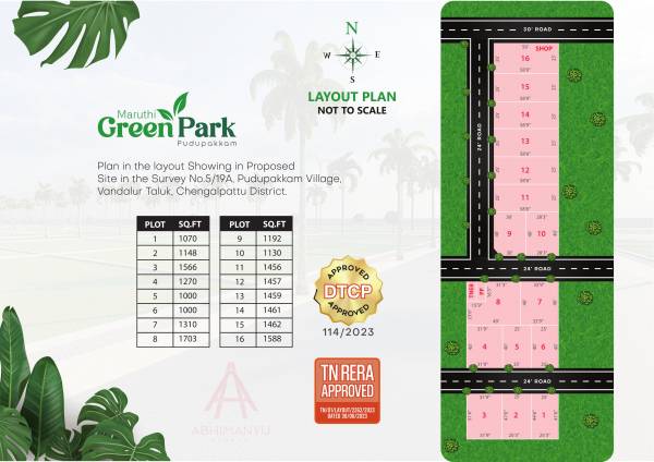  maruthi-green-park Layout Plan
