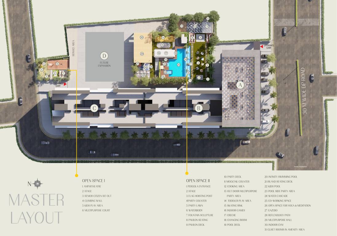  galaxy phase i Layout Plan