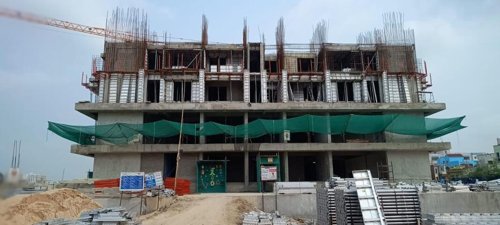 shreekhetra-greenpark Block B Construction Status March-24